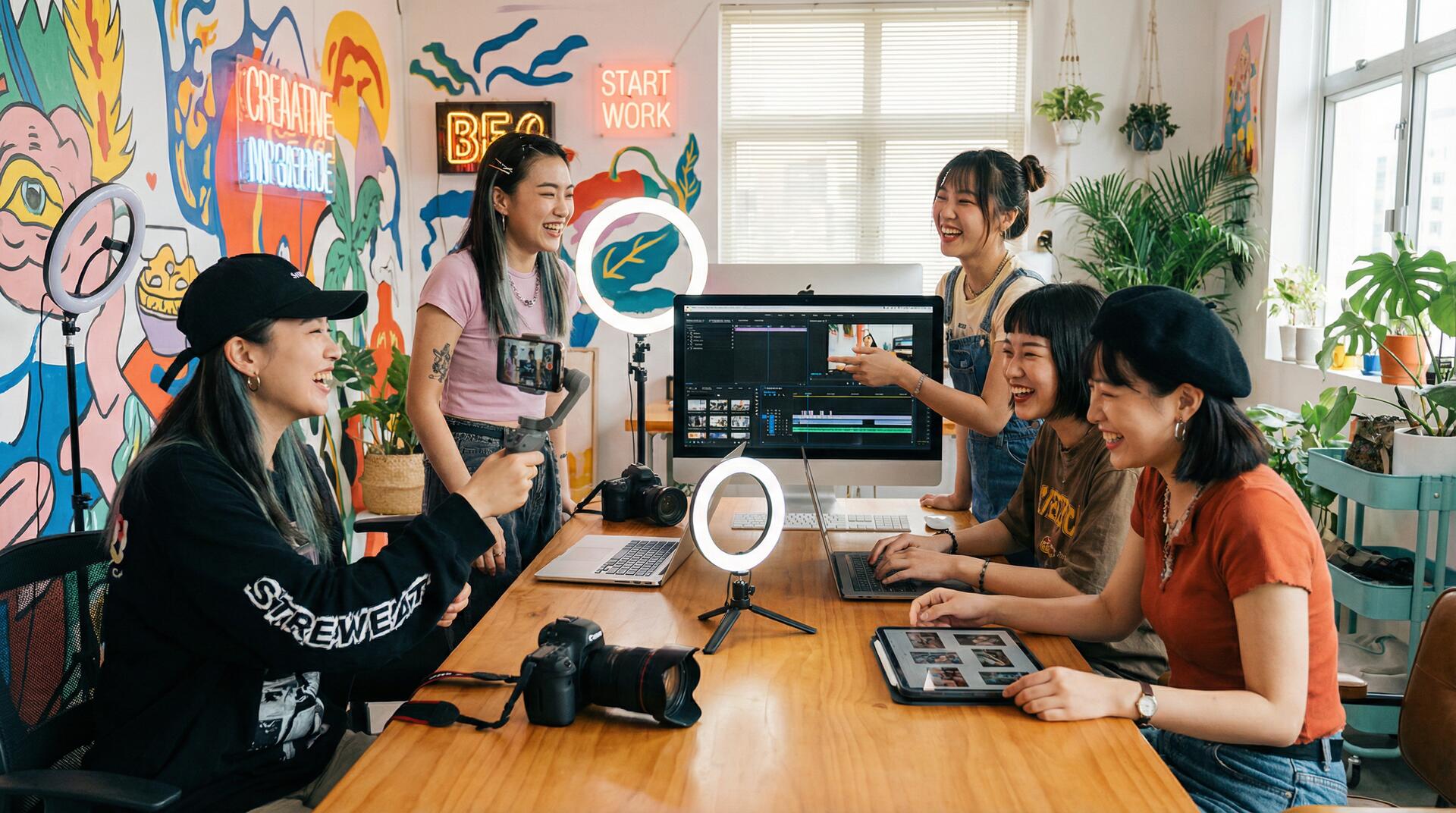 女神视频创作案例